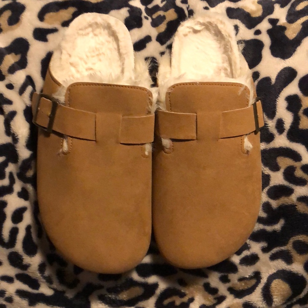 Birkenstock inspired Boston flats